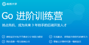 极客时间-Go实战训练营1期_价值5999_2023年完结|无秘|首发